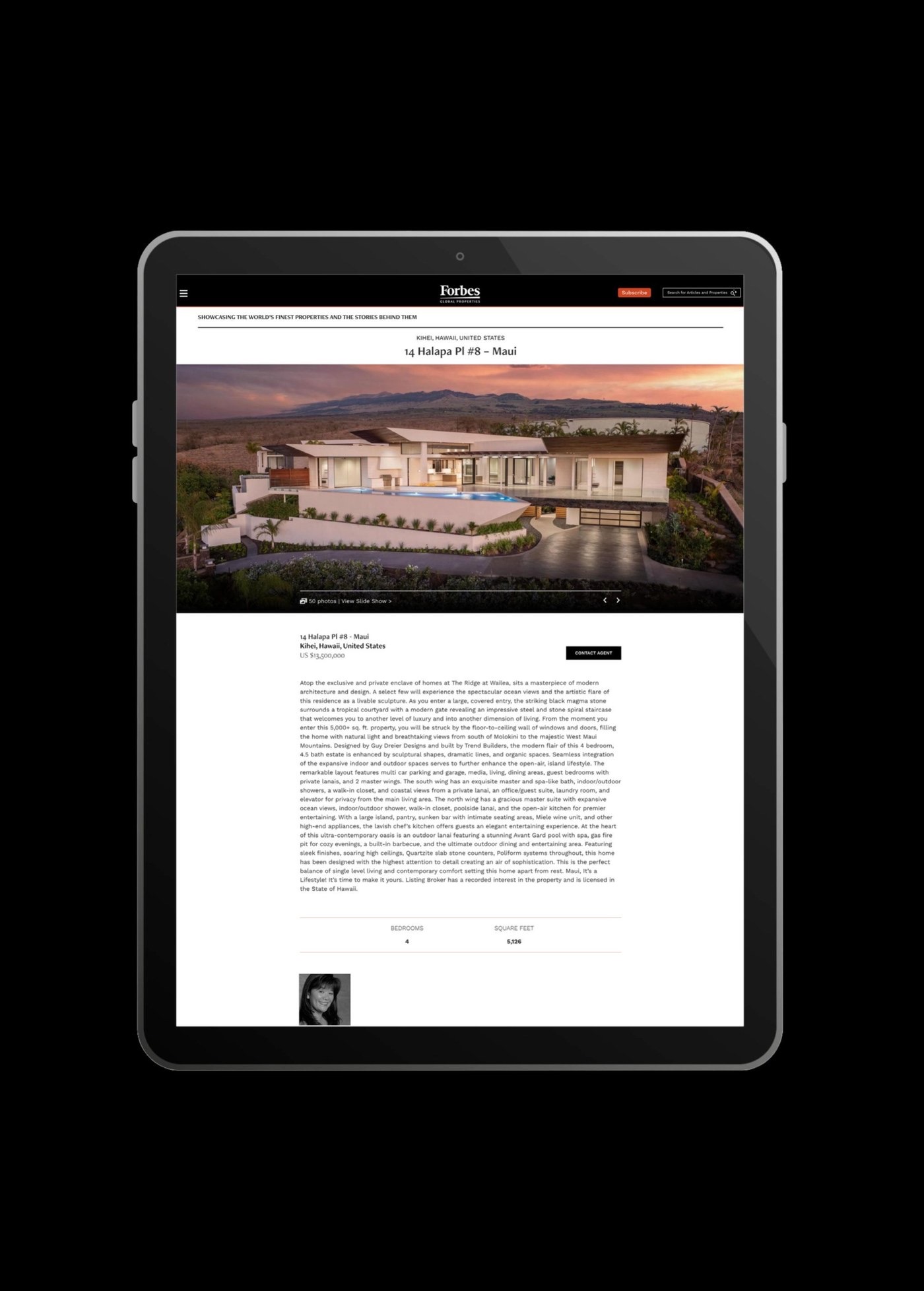 A South Africa | Forbes Global Properties listing on the Forbes Global Properties portal