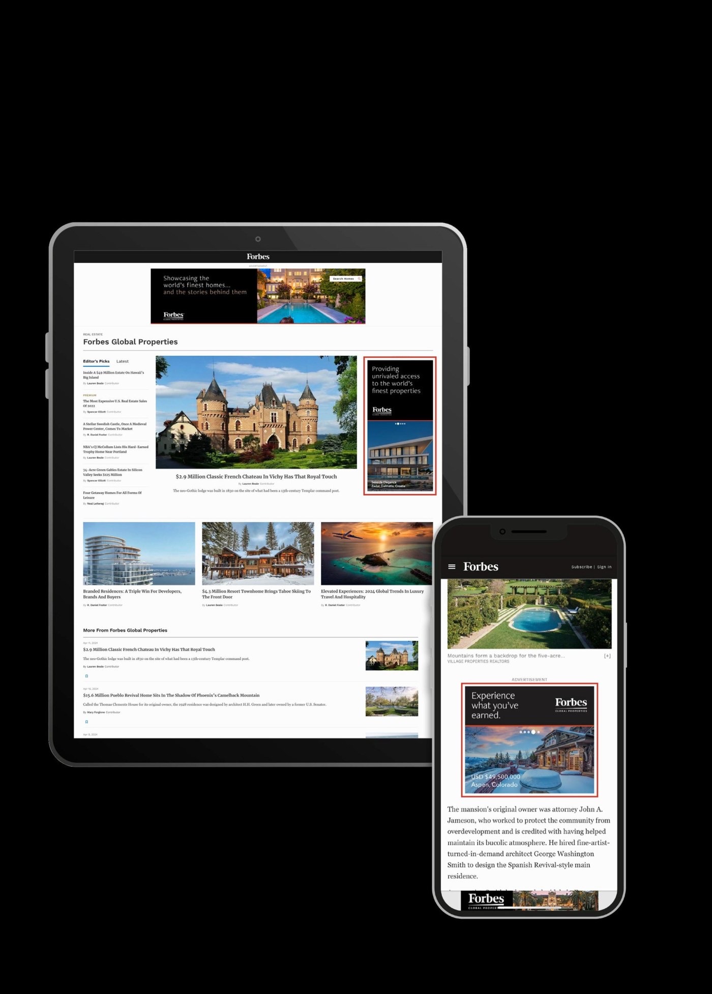 A South Africa | Forbes Global Properties marketing feature