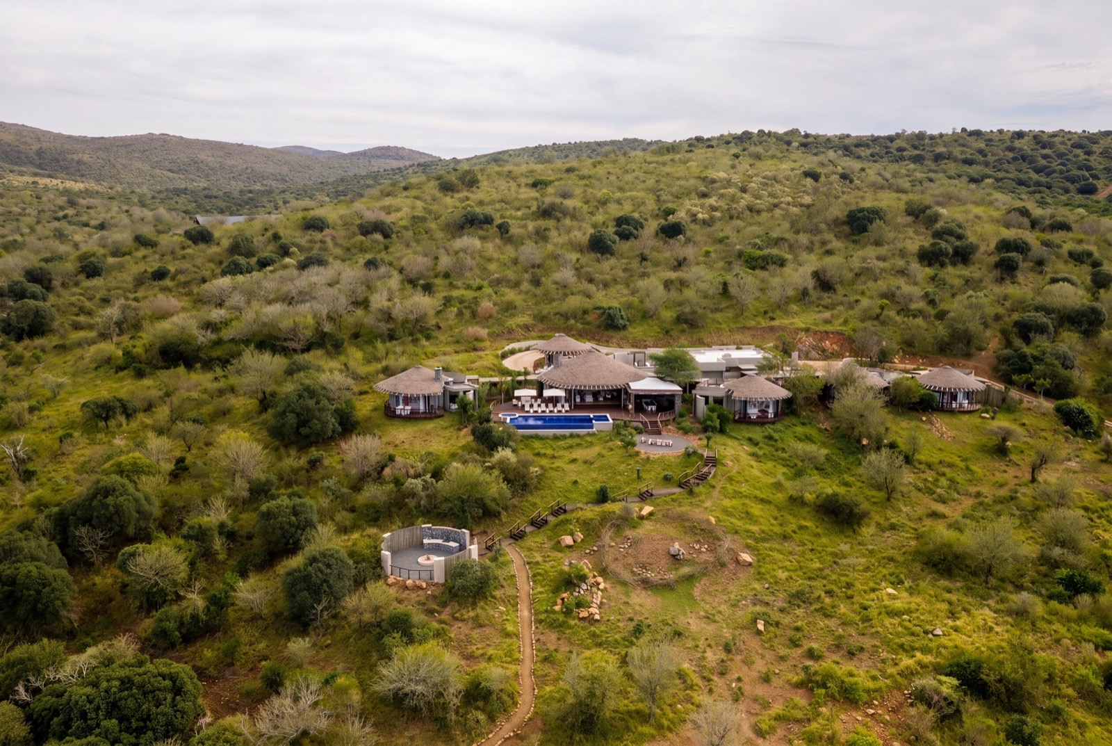 A private estate in the rolling hills of Zululand at Thanda